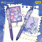 Kayou My Little Pony Neutral Pen Blind Box - Friendship Pen Fantasy Version, Black Retractable Roller Ball Pen - 1 Full Box (12 Pens Inside)