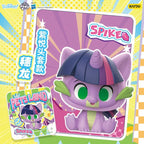 KAYOU My Little Pony Click Series Mini Figurines - Wonderful Animal Paradise - One Full Box (Including 6 Small Boxes)