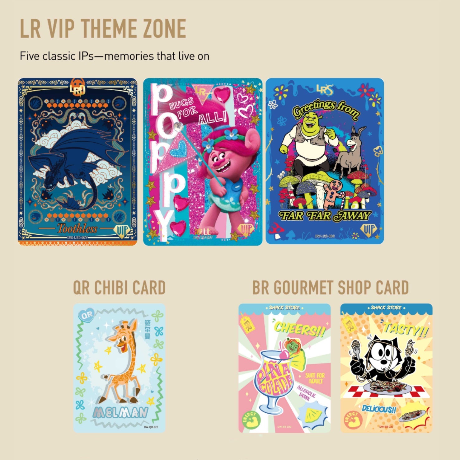 DreamWorks - Animation Collection Card - Dream Tour Edition-Series 1 KAYOUTrading cards