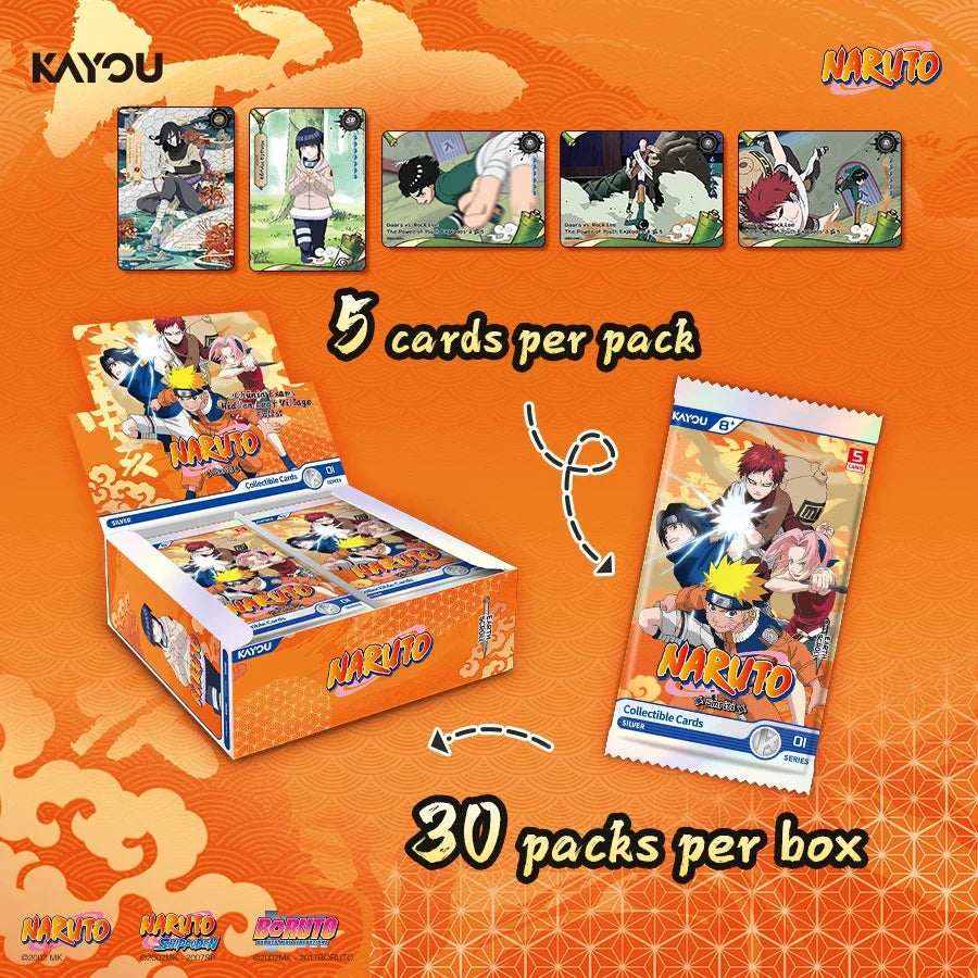 KAYOU NARUTO-Smriti Collectible Cards - Earth Scroll-001 (English Version) - Naruto Collectible Card Game