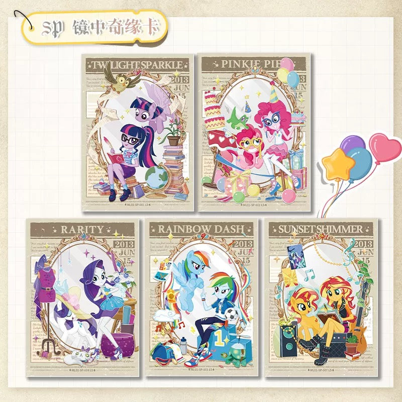 KAYOU MY Little Pony Magic Book Friendship Soundburst Card Equestria Girls Official Card Game My Little Pony Magic Book - A whole box of Friendship Soundburst Cards My Little Pony Girls Official Cards