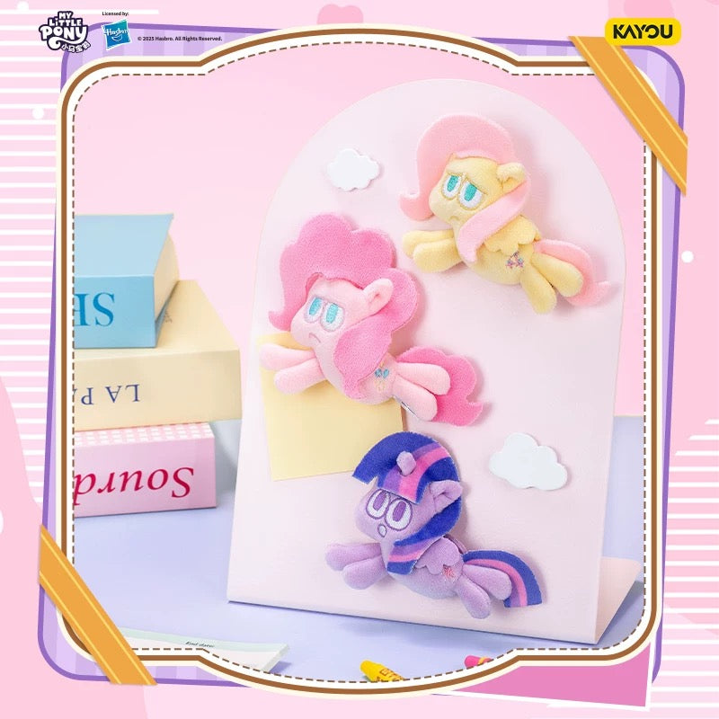 KAYOU My Little Pony Plush Refrigerator Magnets - Official Licensed Merchandise (Full Box 12 Packs)