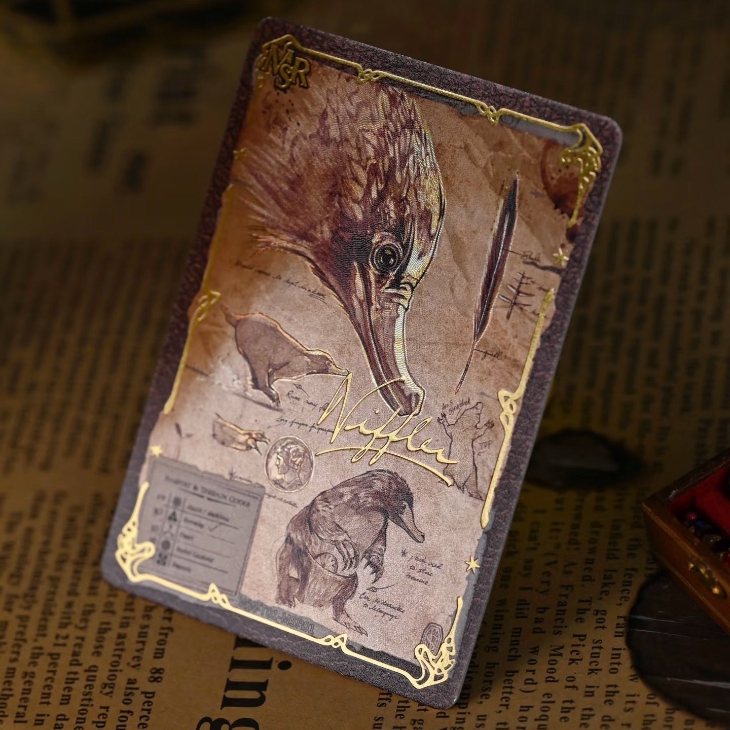 KAYOU Harry Potter Wizard Collection Cards - Ultimate Edition Series 1 | Official Licensed Merchandise Card Pack.