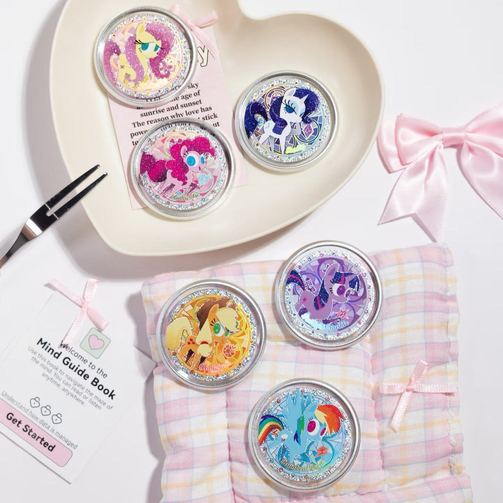 Card Game ✨ My Little Pony - Double-Sided Candy Badges - Starry Night Edition - 10 badges per box