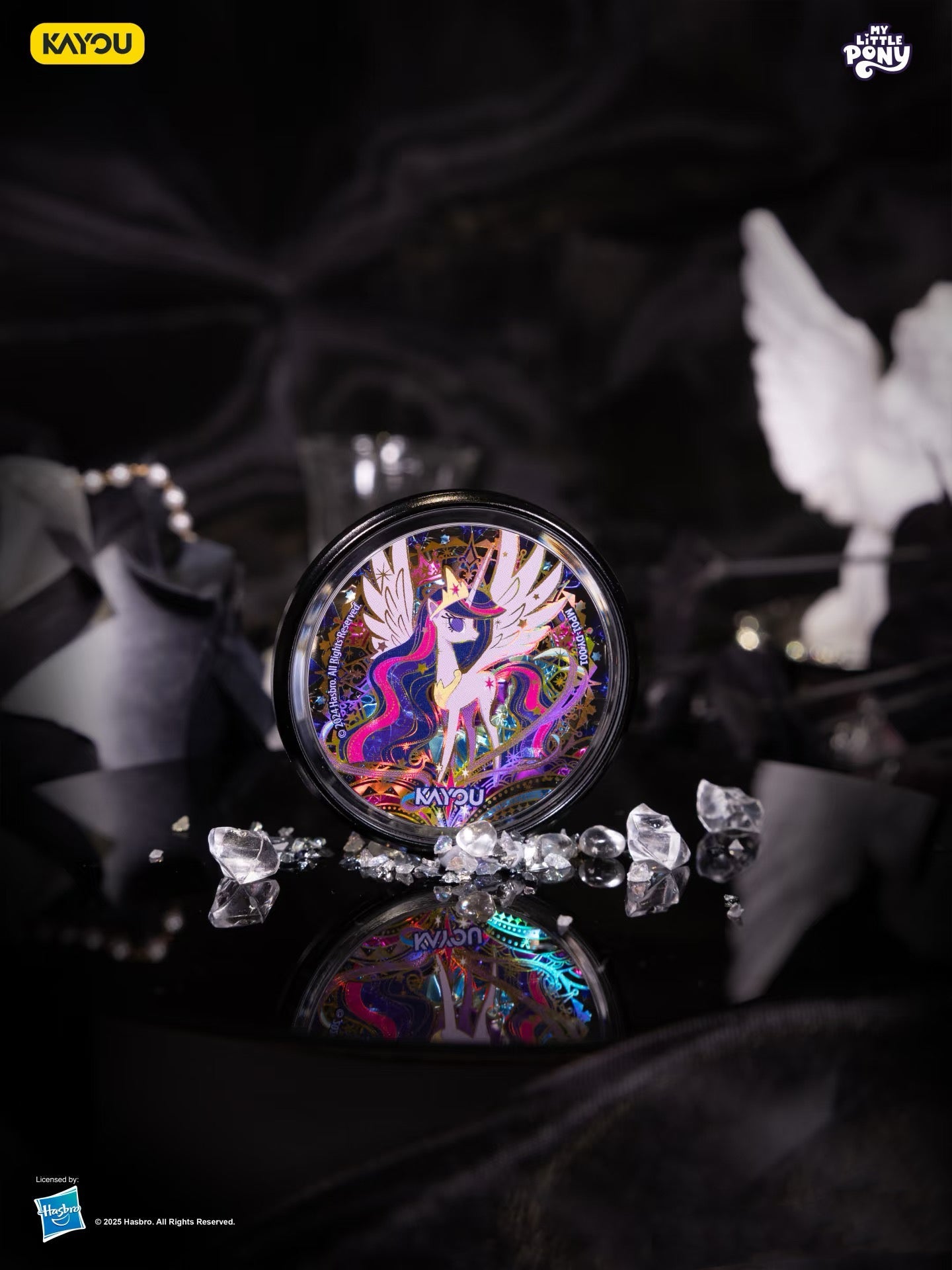 Card Game ✨ My Little Pony - Double-Sided Candy Badges - Starry Night Edition - 10 badges per box