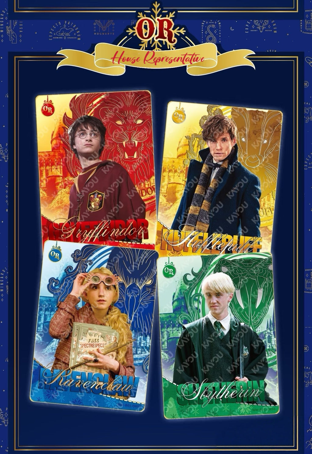 KAYOU Harry Porter-Wizards' Collectible Cards-Departure Edition-SEA