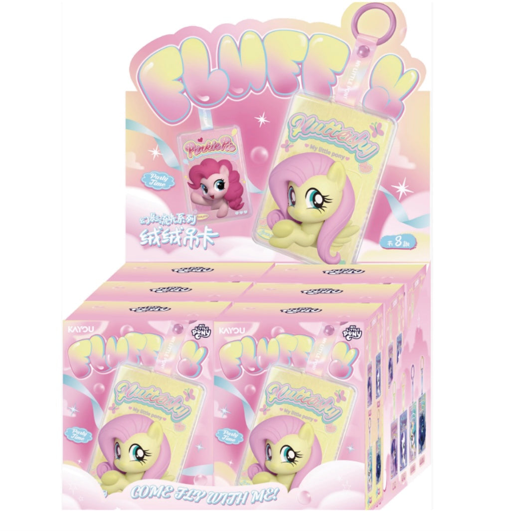 My Little Pony Sparkling Stream Series Fuzzy Hanging Charms 1 full box (6 small boxes)