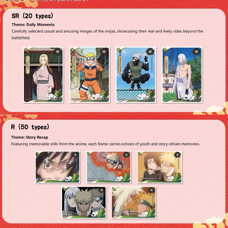 NARUTO Collectible Cards - Earth Scroll 002 SEA English - KAYOU NARUTO Smriti Trading Cards