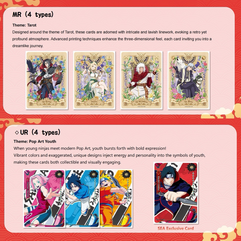 NARUTO Collectible Cards - Earth Scroll 002 SEA English - KAYOU NARUTO Smriti Trading Cards