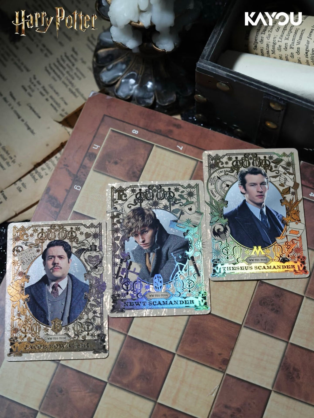 KAYOU Harry Potter Wizard Collection Cards - Ultimate Edition Series 1 | Official Licensed Merchandise Card Pack.