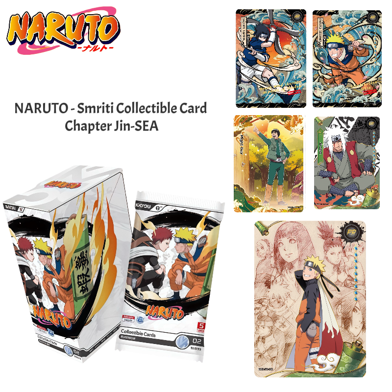 KAYOU NARUTO - Smriti Collectible Card - Chapter Jin Series 2 SEA NARUTO Trading Cards (English version)