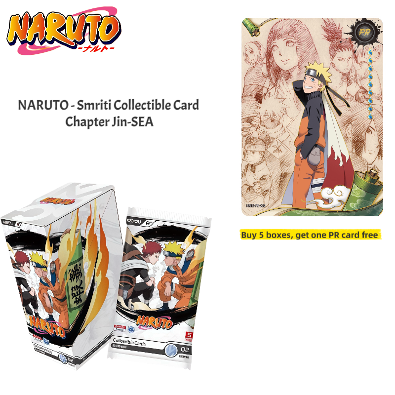 KAYOU NARUTO - Smriti Collectible Card - Chapter Jin Series 2 SEA NARUTO Trading Cards (English version)