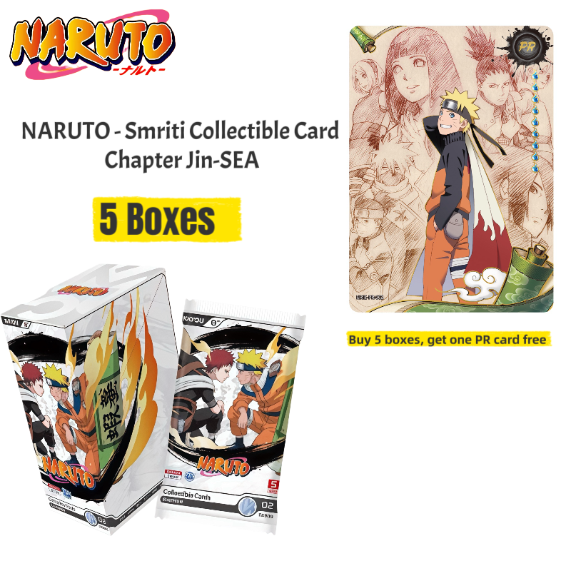 KAYOU NARUTO - Smriti Collectible Card - Chapter Jin Series 2 SEA NARUTO Trading Cards (English version)
